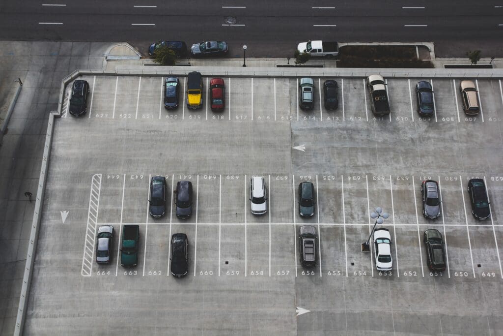 commercial concrete parking lot lakeland fl